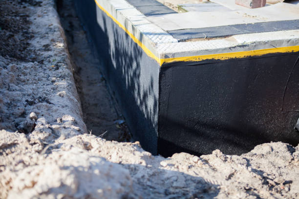 Residential Waterproofing installation at a Mount Vernon, OH home by SJ Waterproofing Pros